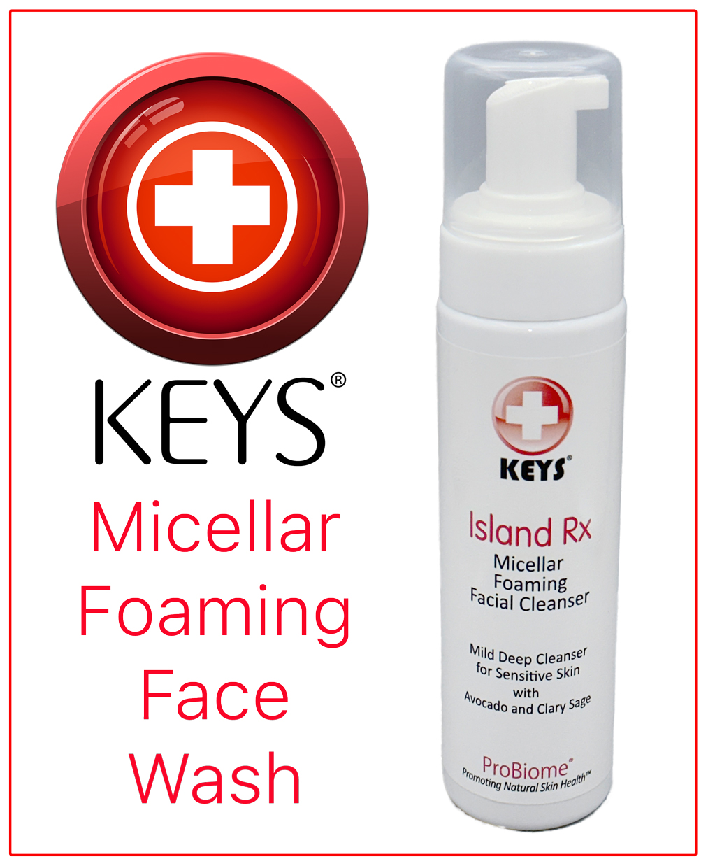 Keys® Island Rx Foaming Wash – Try It for a fresher clean